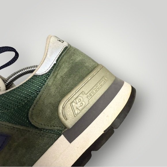 New Balance 990 Made in USA Green Sz 10.5 - Picture 11 of 13